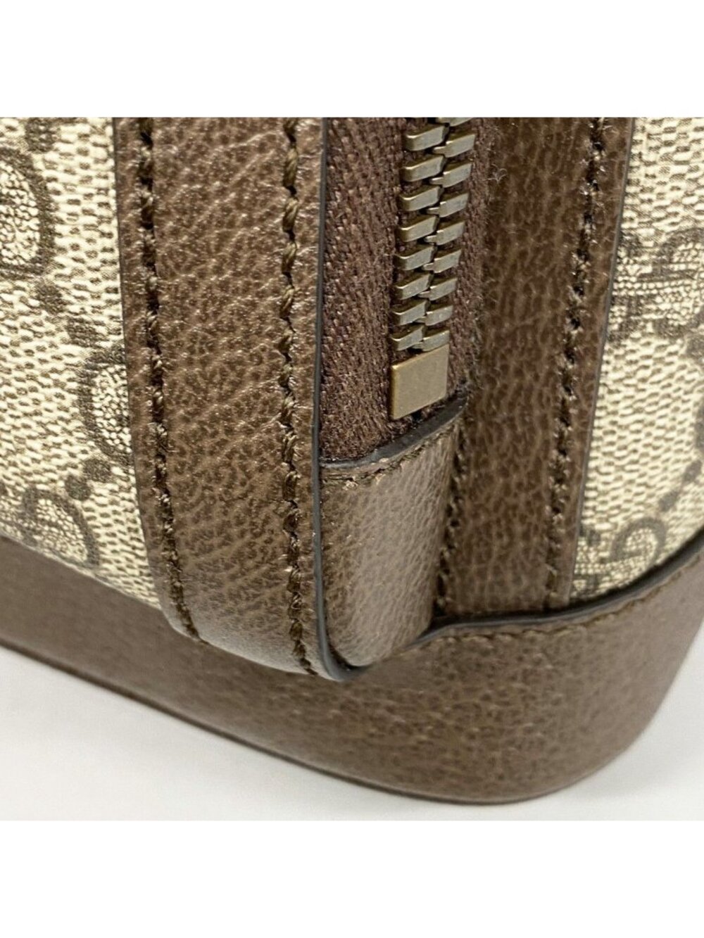 Gucci Backpack Ophidia Beige Brown Gold - Picture 7 of 10